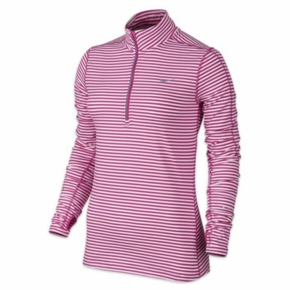 Nike pink half zip - Picture 1 of 2